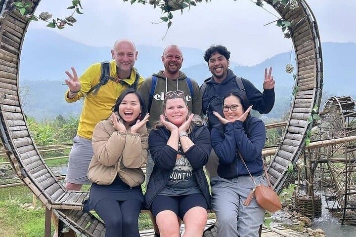 Pu Luong Day Trek: Bamboo Raft on Cham Stream & Hieu Waterfall Swim photo 2