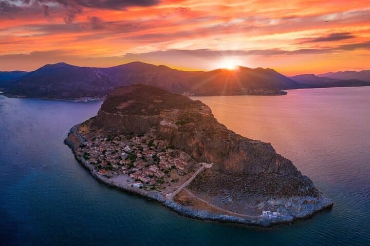 Private 2-Day Mystras, Sparta & Monemvasia Tour from Athens