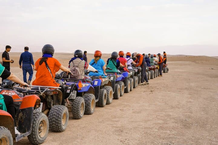 Agafay Desert Quad Biking and Camel Ride with Sunset Dinner near Marrakech photo 3