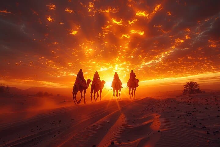 Agafay Desert Sunset Camel Ride & Berber Dinner Near Marrakech