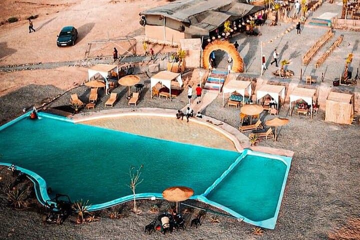 Agafay Desert Adventure: Quad Biking, Camel Ride & Evening Pool Experience from Marrakech