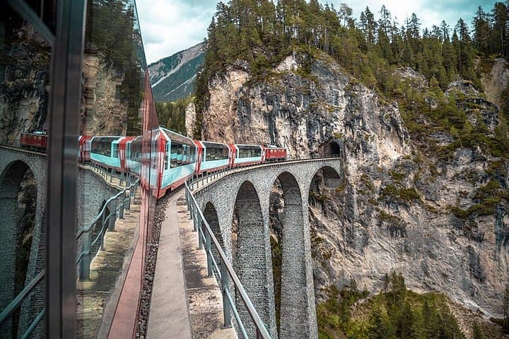 Rhaetian Railway Albula Line: Landwasser Viaduct, Bergün Museum & St. Moritz Day Trip photo 3