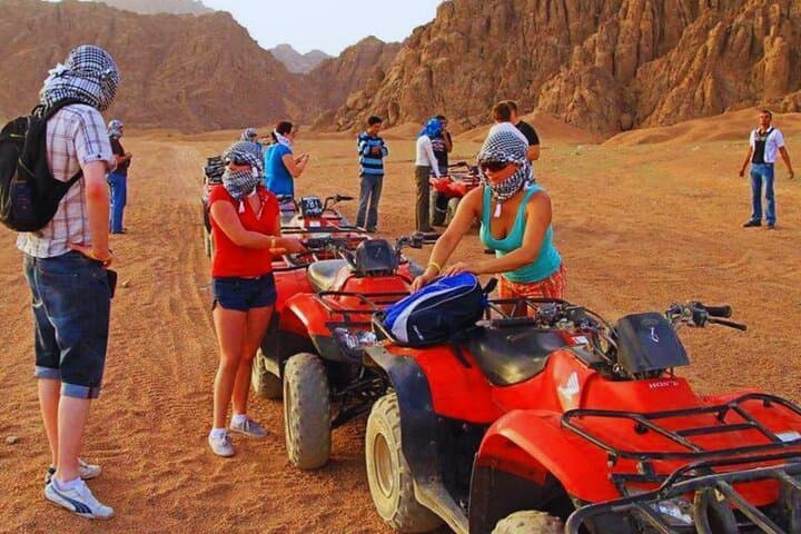 Hurghada Desert Quad Bike Safari — 3-Hour Quad, Camel Ride & Bedouin Visit photo 4