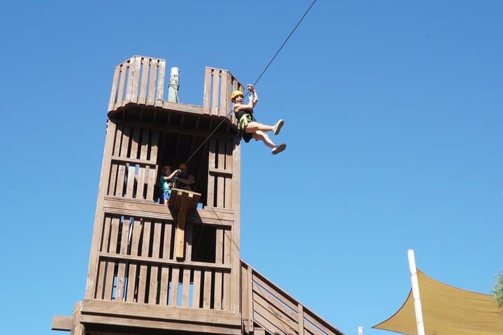 Soar Over Ventura: Zipline & Ropes Course at Ventura Ranch KOA photo 6