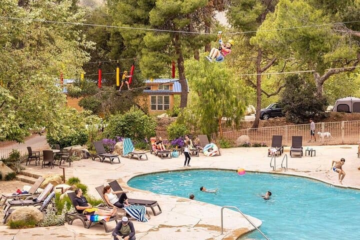 Soar Over Ventura: Zipline & Ropes Course at Ventura Ranch KOA photo 3