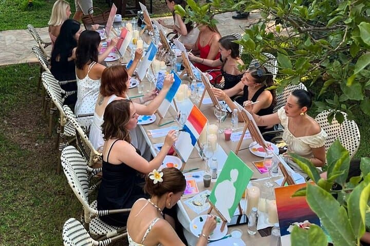Sip and Paint in Tortola Pier Park — Outdoor Art Class in Road Town, BVI