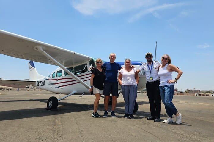 Nazca Lines Flight & Cantalloc Aqueducts Tour — 35–60 Minute Aerial Viewing from Nazca photo 2