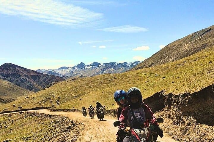 Rainbow Mountain by Car and Motorcycle — Vinicunca Day Tour from Cusco