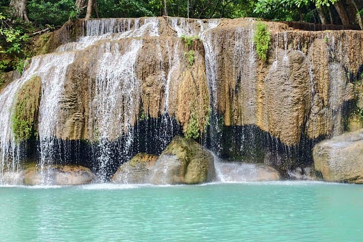 Kanchanaburi Erawan Waterfall & Death Railway Full-Day Tour: Erawan Falls, Hellfire Pass & River Kwai photo 3