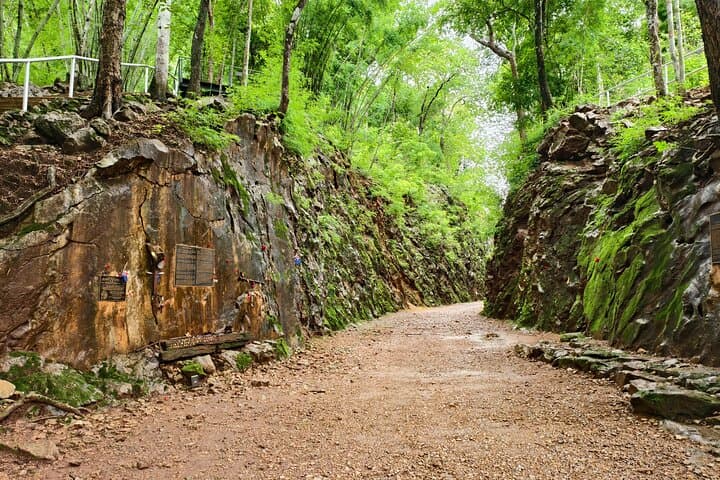 Kanchanaburi Erawan Waterfall & Death Railway Full-Day Tour: Erawan Falls, Hellfire Pass & River Kwai photo 4