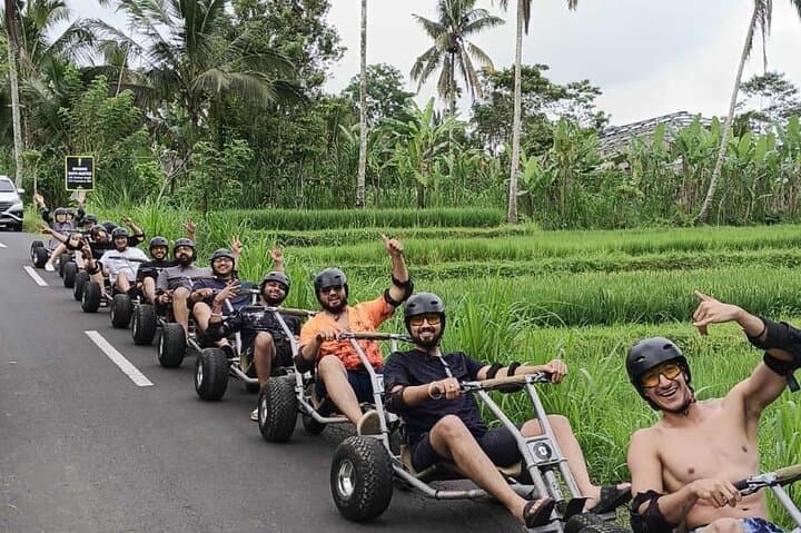 Ubud Jungle Cart Adventure and Mount Batur Volcano View Day Tour photo 1