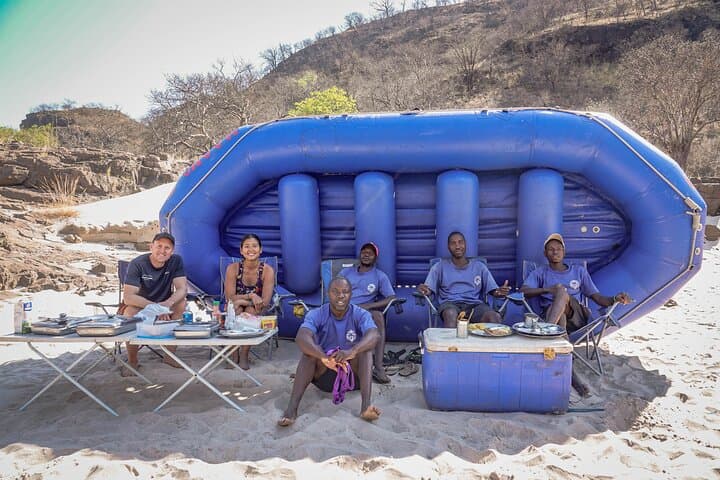 3-Day Zambezi Class V Whitewater Rafting & Camping from Livingstone