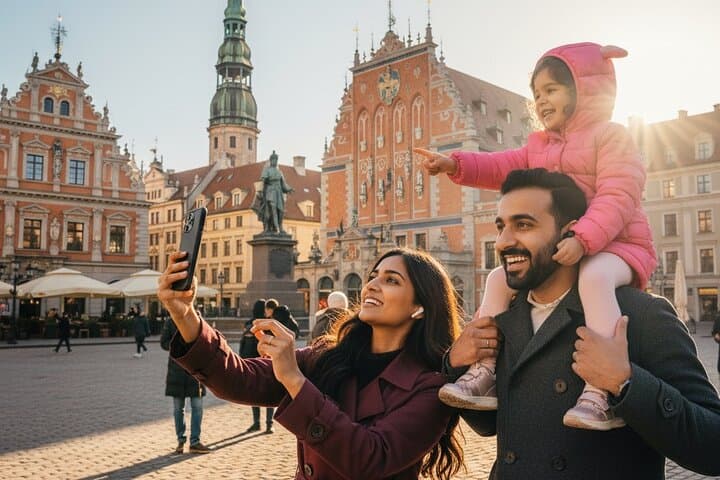 Riga Self-Guided Audio Tour: Walk the Old Town, Markets & Monuments at Your Own Pace