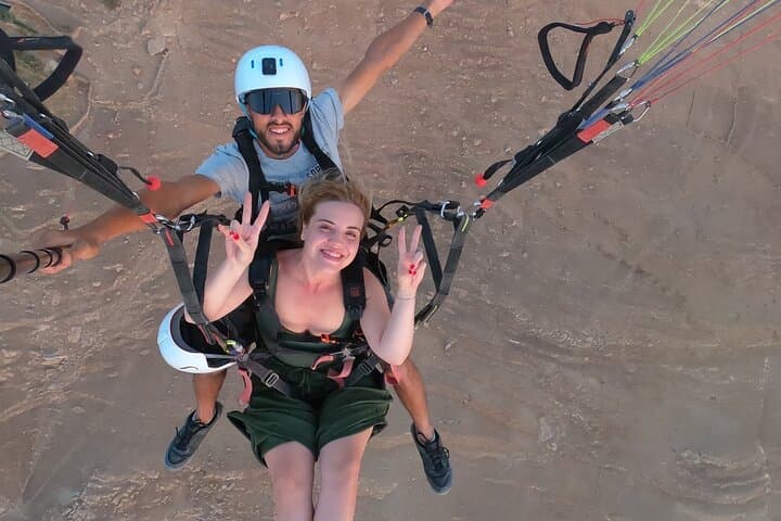 Tandem Paragliding Over Agafay Desert from Marrakech – 20–30 Minute Scenic Flight photo 3
