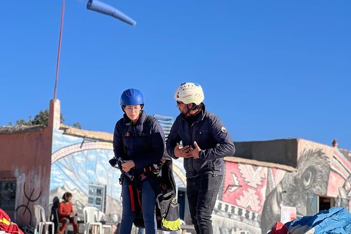 Tandem Paragliding Over Agafay Desert from Marrakech – 20–30 Minute Scenic Flight photo 5