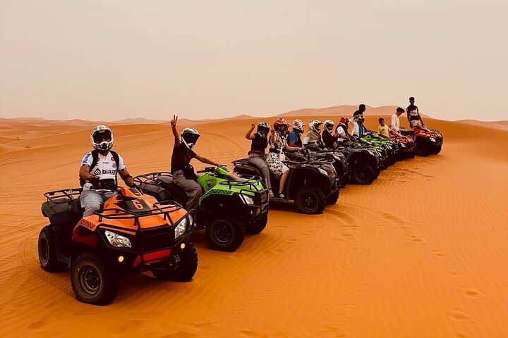 Merzouga Erg Chebbi Quad-Bike Adventure: 75-Minute Dune Ride & Berber Camp Experience photo 3