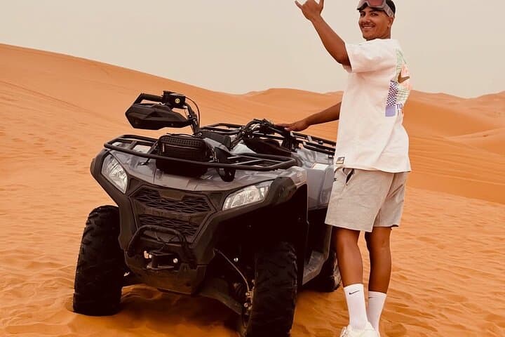 Merzouga Erg Chebbi Quad-Bike Adventure: 75-Minute Dune Ride & Berber Camp Experience photo 4