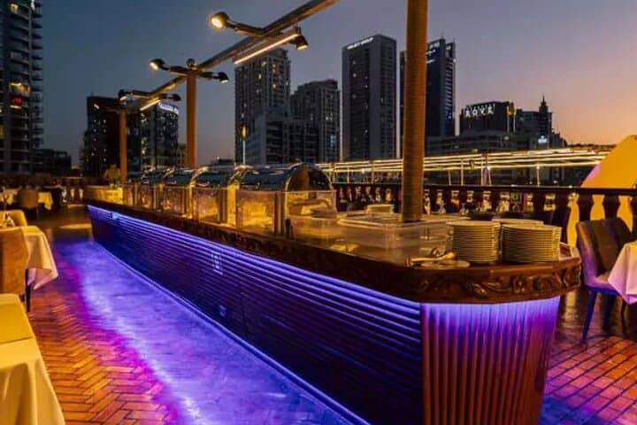 Dubai Marina Luxury Dhow Cruise Dinner: Sunset Buffet & Live Entertainment photo 3