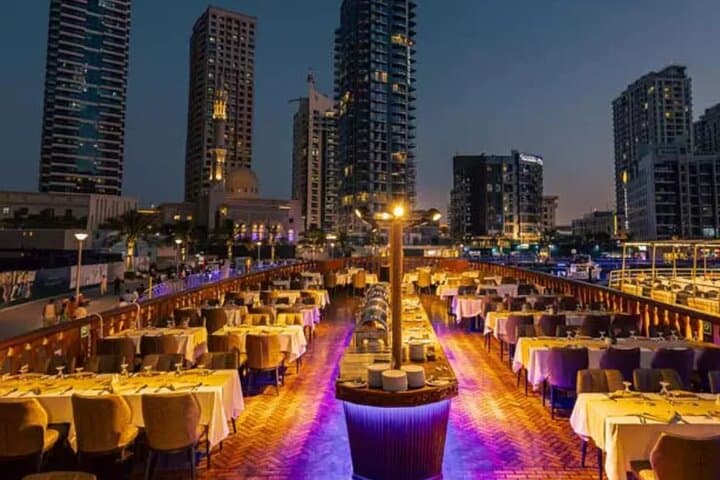 Dubai Marina Luxury Dhow Cruise Dinner: Sunset Buffet & Live Entertainment photo 4