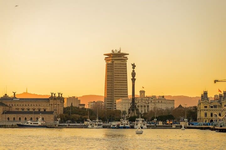 Sunset Sailing in Barcelona: Port Olímpic Yacht Cruise with Cava and City Views photo 2