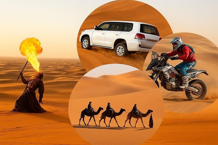 Doha Desert Safari: Dune Bashing, Camel Rides & Sandboarding to Khor Al Adaid photo 1