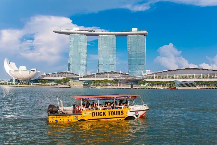 Singapore Original DUCKtours: Amphibious Marina Bay Skyline Ride