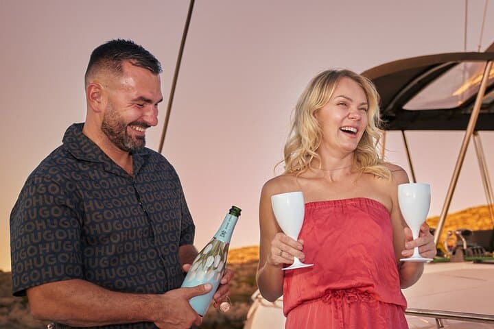Hersonissos Sunset Catamaran Cruise with Sushi & Open Bar photo 4