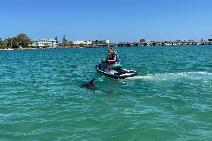 Jet Ski Adventure: Explore Hidden Islands & Dolphins near St. Pete Beach