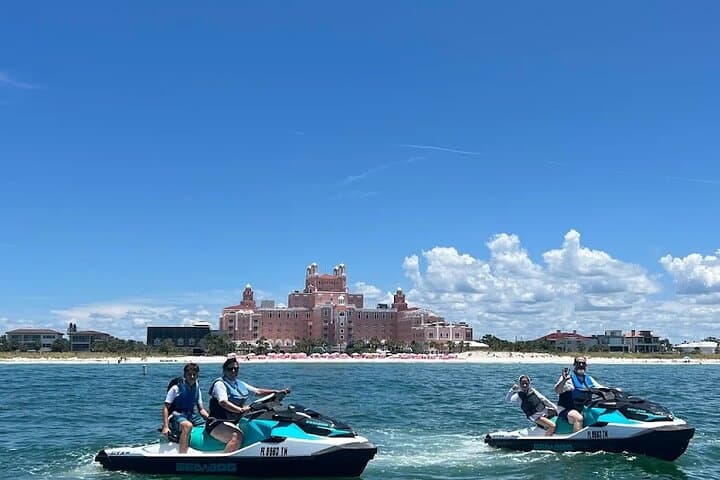 Jet Ski Adventure: Explore Hidden Islands & Dolphins near St. Pete Beach photo 2