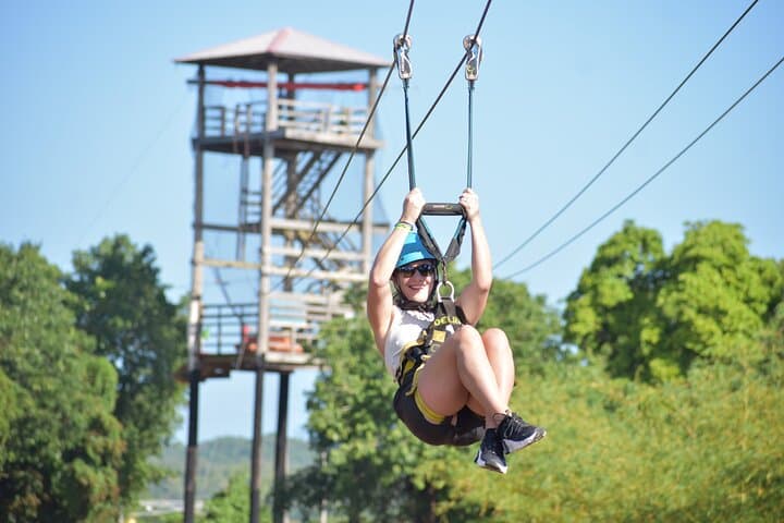 Jamwest Reggae Zipline Tour from Negril — Soar Above Jamaica's Coastline