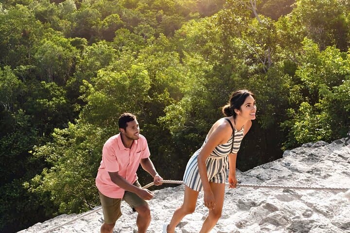 Chacchoben Mayan Ruins and Beach Club Day Trip from Costa Maya