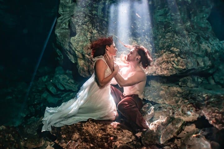 Underwater Photography in Tulum’s Sacred Cenotes — Free-Dive Photo Session photo 2