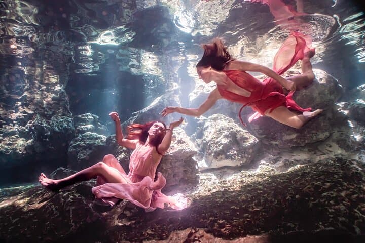 Underwater Photography in Tulum’s Sacred Cenotes — Free-Dive Photo Session photo 3