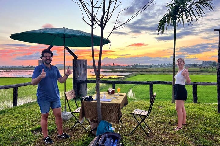 Siem Reap Countryside Quad Bike Tour — Sunset Ride Through Rice Fields