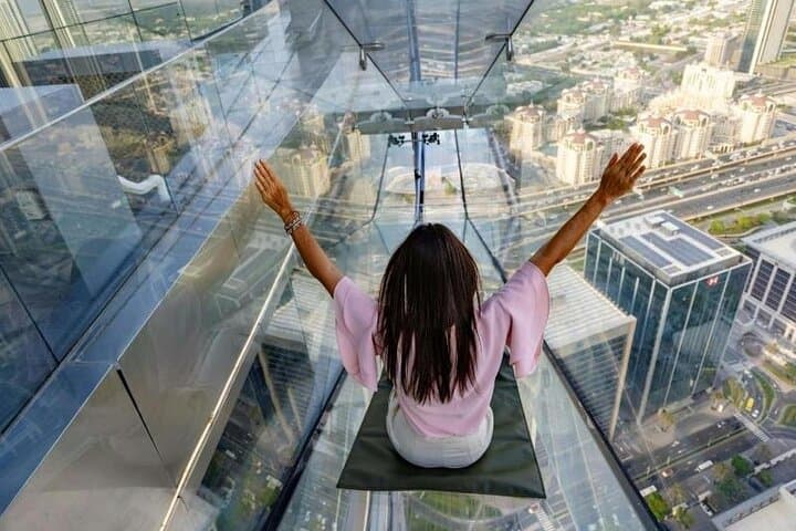 Sky Views Observatory Dubai: Glass Slide & 360° Downtown Views photo 3