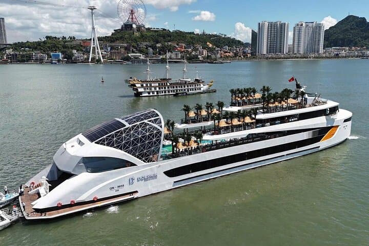 Luxury Dolphin Cruise in Ha Long Bay: Buffet Lunch, Pool & Sunset Party photo 2