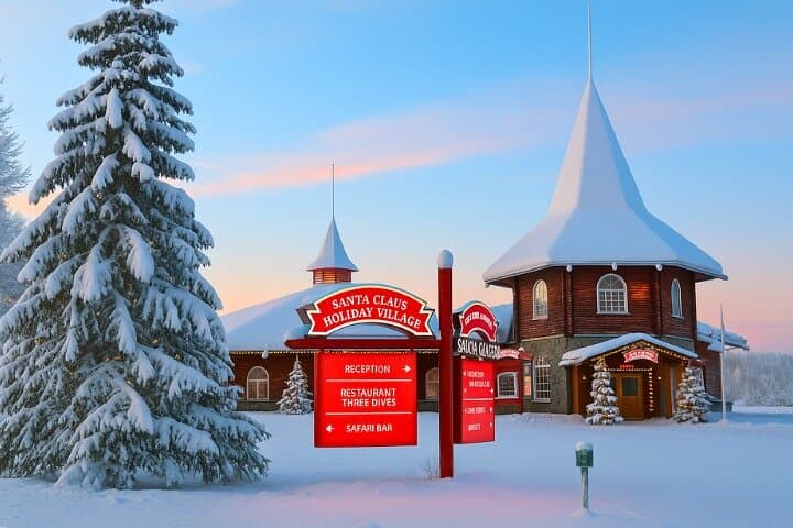 Santa Claus Village Self-Guided Walking Tour — Arctic Circle Rovaniemi Guide photo 2