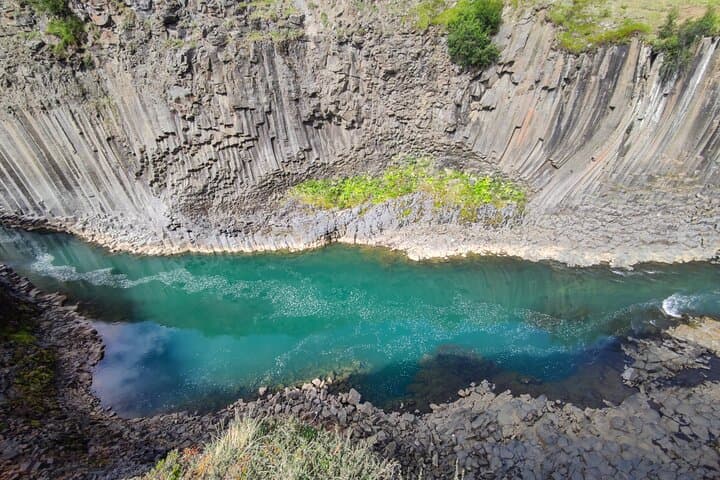 Seydisfjordur Port Stuðlagil Canyon and Waterfalls Tour — Basalt Columns, Rjúkandi & Gufufoss