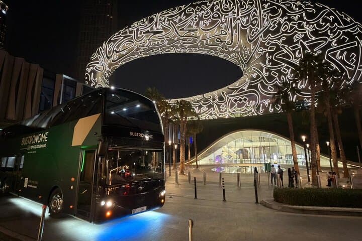 Dubai Bustronome Culinary Bus Tour — Fine Dining with Burj Khalifa Views photo 3