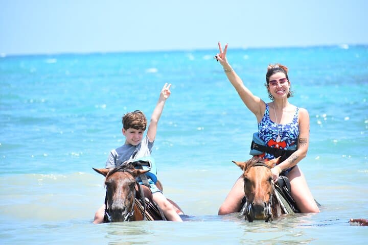 Negril Horseback Ride and Swim at Jamwest — Salmon Point Beach Adventure photo 2
