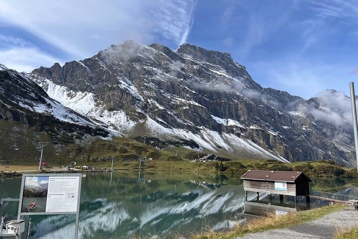 Mt Titlis: Glacier Cave, Cliff Walk & Engelberg Small-Group Tour from Lucerne