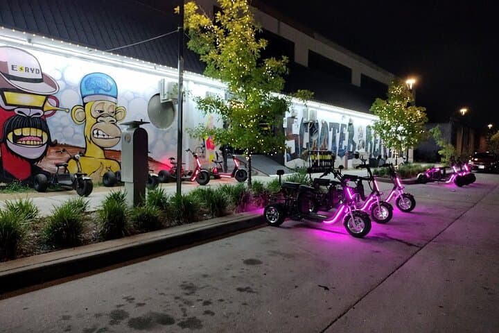 Houston Adventure Tour: Biking, Scooters & Food Hopping around Buffalo Bayou photo 5