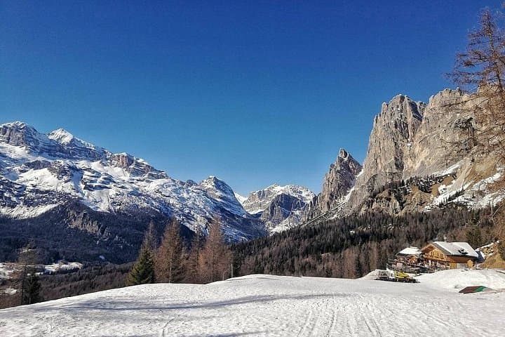 Private Guided Snow Hike on Pomagagnon — Cortina Winter Walk to Mietres Refuge photo 2