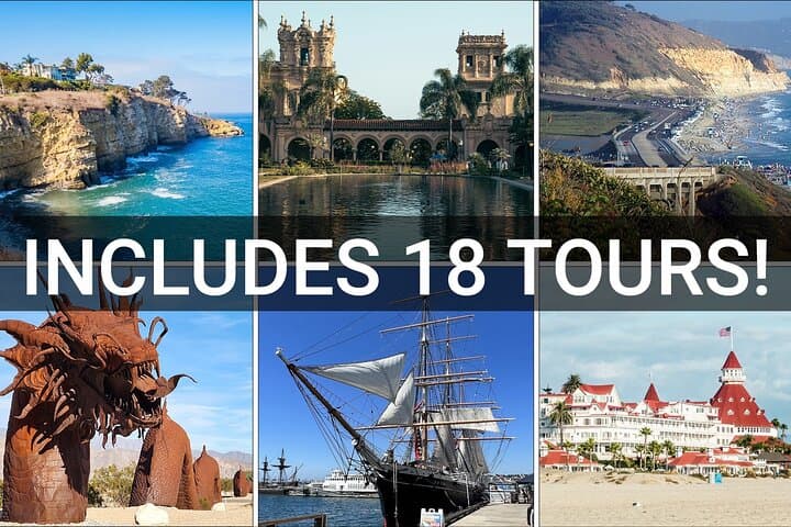 San Diego 18 Audio Tours Bundle — Explore Balboa Park, La Jolla & Coastal Drives