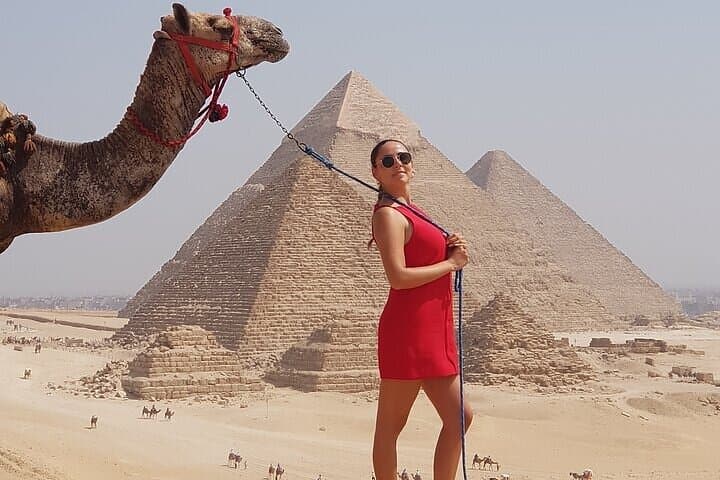 Giza Pyramids and Egyptian Grand Museum Day Tour from Cairo photo 3