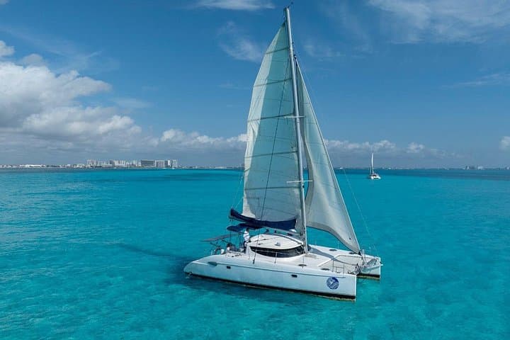 All-Inclusive Catamaran to Isla Mujeres: Snorkel, Open Bar & Beach Time from Cancun photo 2