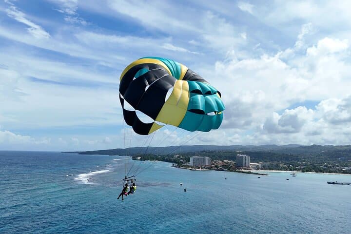 Parasailing Over Ocho Rios: Panoramic Coastal Flights in Jamaica