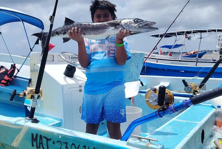 Costa Maya Fishing and Snorkeling: 4-Hour Private Boat Trip