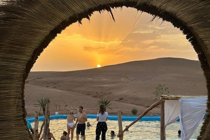 Agafay Desert Day Trip from Marrakech — Quad Biking, Camel Ride & Moroccan Dinner Show photo 5