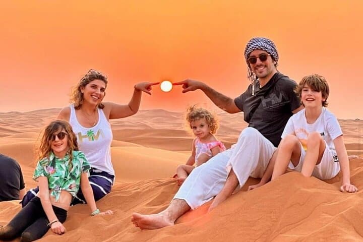 Doha Sunrise & Sunset Desert Safari: Camel Ride, Dune Bashing and Khor Al Adaid Inland Sea